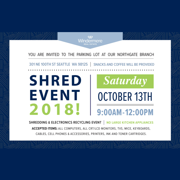 Shred Event Logo