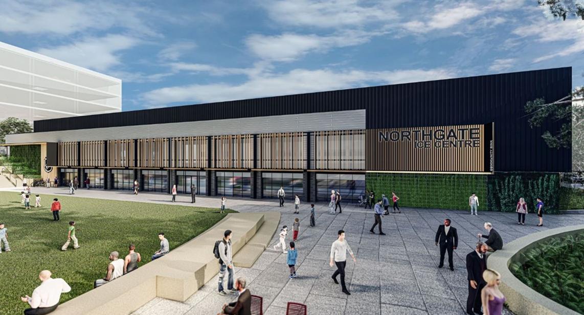 Rendering of future Northgate NHL headquarters
